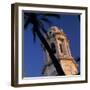 Detail of Tower of Catedral Nueva, Cadiz, Andalucia, Spain, Europe-Stuart Black-Framed Photographic Print