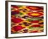 Detail of Traditional Rainbow Silk Dress, Bukhara, Uzbekistan, Central Asia-Upperhall Ltd-Framed Photographic Print