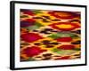 Detail of Traditional Rainbow Silk Dress, Bukhara, Uzbekistan, Central Asia-Upperhall Ltd-Framed Photographic Print