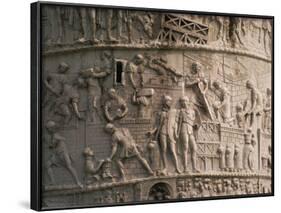 Detail of Trajan's Column, Rome, Lazio, Italy, Europe-Christina Gascoigne-Framed Photographic Print