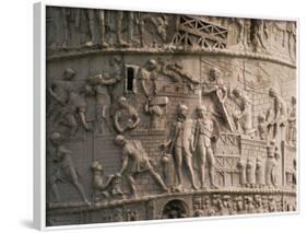 Detail of Trajan's Column, Rome, Lazio, Italy, Europe-Christina Gascoigne-Framed Photographic Print