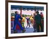 Detail of Triptych of the Prodigal Son's Return, 2005-Dinah Roe Kendall-Framed Giclee Print