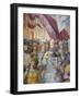 Detail of Troops of Cardinal Alessandro Farnese and of Charles V Leaving for War Against Lutherans-null-Framed Giclee Print