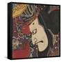 Detail of Two Kabuki Actors-Torii Kiyomitsu II and Toyokuni III-Framed Stretched Canvas