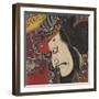 Detail of Two Kabuki Actors-Torii Kiyomitsu II and Toyokuni III-Framed Photographic Print