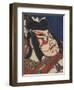 Detail of Two Kabuki Actors-Torii Kiyomitsu II and Toyokuni III-Framed Photographic Print