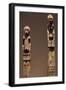 Detail of Upper Section of Wooden Pole Sculptures from Island of Flores-null-Framed Giclee Print