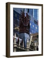 Detail of Victorian Style House, Melbourne, Australia-null-Framed Giclee Print