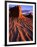 Detail of Walls of China, Mungo National Park, Australia-Paul Sinclair-Framed Photographic Print