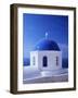 Detail of Whitewashed Church With Blue Dome-Jonathan Hicks-Framed Photographic Print