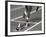 Detail of Woman Pushing Out of the Starting Blocks-Paul Sutton-Framed Photographic Print