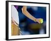Detail of Woman Serving During Tennis Match-null-Framed Photographic Print