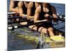 Detail of Women's Rowing Team-null-Mounted Photographic Print