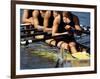 Detail of Women's Rowing Team-null-Framed Photographic Print