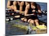 Detail of Women's Rowing Team-null-Mounted Photographic Print