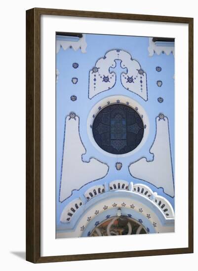 Detail on Church of St Elizabeth (Blue Church), Bratislava, Slovakia-Ian Trower-Framed Photographic Print