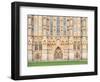 Detail on the West Front, Wells Cathedral, Wells, Somerset, England, United Kingdom, Europe-Jean Brooks-Framed Photographic Print