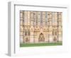 Detail on the West Front, Wells Cathedral, Wells, Somerset, England, United Kingdom, Europe-Jean Brooks-Framed Photographic Print