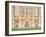 Detail on the West Front, Wells Cathedral, Wells, Somerset, England, United Kingdom, Europe-Jean Brooks-Framed Photographic Print