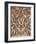 Detail, Palacio De Los Leones Sculpture, Nasrid Palaces, Alhambra, UNESCO World Heritage Site, Gran-Godong-Framed Premium Photographic Print