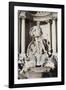 Detail Showing Arch of Triumph with Neptune from Trevi Fountain by Nicola Salvi and Niccolo Pannini-Godong-Framed Photographic Print