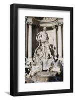Detail Showing Arch of Triumph with Neptune from Trevi Fountain by Nicola Salvi and Niccolo Pannini-Godong-Framed Photographic Print