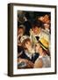 Detail Showing Figures from The Luncheon of the Boating Party-Pierre-Auguste Renoir-Framed Giclee Print