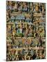 Detail, Sri Meenakshi Temple, Madurai, Tamil Nadu, India, Asia-Tuul-Mounted Photographic Print