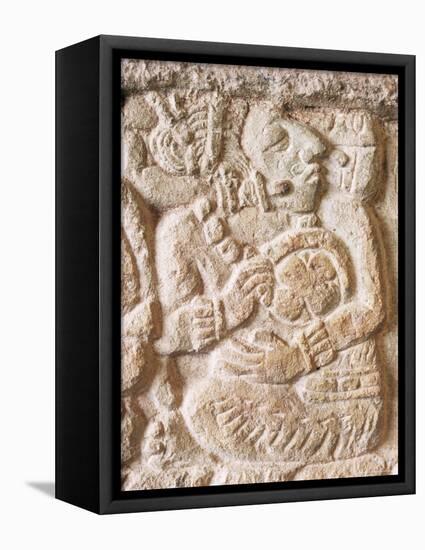 Detail, Structure 9N-82, Copan, Unesco World Heritage Site, Honduras, Central America-Upperhall-Framed Stretched Canvas