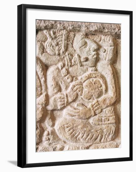 Detail, Structure 9N-82, Copan, Unesco World Heritage Site, Honduras, Central America-Upperhall-Framed Photographic Print