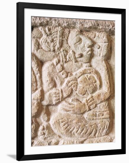 Detail, Structure 9N-82, Copan, Unesco World Heritage Site, Honduras, Central America-Upperhall-Framed Photographic Print