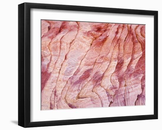 Detail, the Coloured Canyon, Near Nuweiba, Sinai, Egypt, North Africa, Africa-Schlenker Jochen-Framed Photographic Print