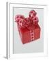 Detail view of a Valentine's Day present-null-Framed Photographic Print