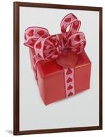 Detail view of a Valentine's Day present-null-Framed Photographic Print