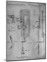 Detailed Drawing of Anton Leeuwenhoek's Microscope-Yale Joel-Mounted Photographic Print