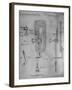 Detailed Drawing of Anton Leeuwenhoek's Microscope-Yale Joel-Framed Photographic Print