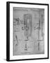 Detailed Drawing of Anton Leeuwenhoek's Microscope-Yale Joel-Framed Photographic Print