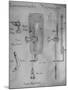 Detailed Drawing of Anton Leeuwenhoek's Microscope-Yale Joel-Mounted Photographic Print