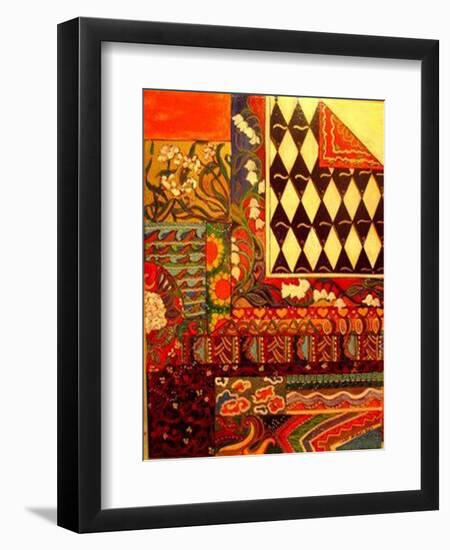 Detailed favorite designs-Linda Arthurs-Framed Premium Giclee Print