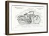 Detailed Specifications of the 1913 Sears Leader Auto-Cycle, 1913-American School-Framed Giclee Print