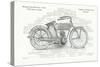 Detailed Specifications of the 1913 Sears Leader Auto-Cycle, 1913-American School-Stretched Canvas