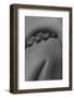 Detailed Texture of Human Female Skin. close up Part of Woman's Body. Skincare, Bodycare, Healthcar-master1305-Framed Photographic Print