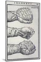 Detailed Views of a Roman Cestus a Leather Glove Used in Ancient Boxing-A. Forbes-Mounted Photographic Print