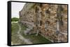 Detailed Wall at the Palace of Masks, a Mayan Site at Kabah in the Yucatan, Mexico, North America-John Woodworth-Framed Stretched Canvas