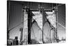 Details Brooklyn Bridge - Manhattan - New York - United States-Philippe Hugonnard-Stretched Canvas