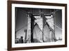 Details Brooklyn Bridge - Manhattan - New York - United States-Philippe Hugonnard-Framed Photographic Print