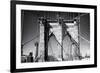 Details Brooklyn Bridge - Manhattan - New York - United States-Philippe Hugonnard-Framed Photographic Print