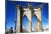 Details Brooklyn Bridge - Manhattan - New York - United States-Philippe Hugonnard-Mounted Photographic Print