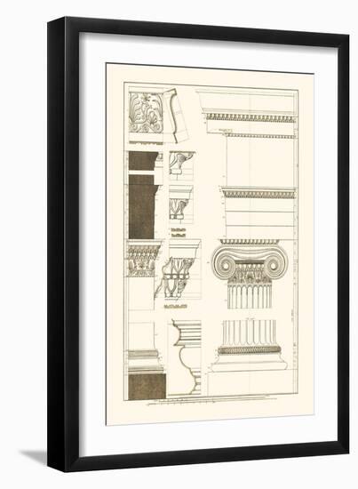 Details from the North Portico of the Erechtheum-J. Buhlmann-Framed Art Print