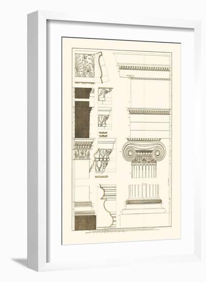 Details from the North Portico of the Erechtheum-J. Buhlmann-Framed Art Print